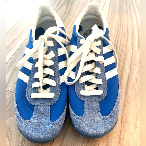 Adidas SL 72 Blue and White Sneakers - Picture 2 of 3